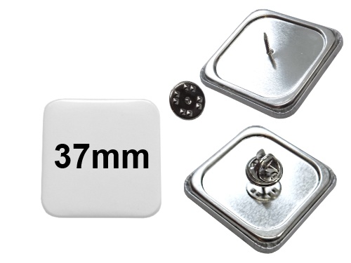 37x37mm Button mit Pin 37x37mm Button mit Pin